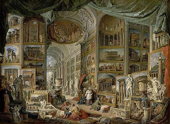 Giovanni Paolo Pannini Views of Ancient Rome